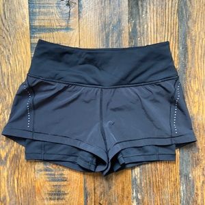 Lululemon Black Shorts with Spandex